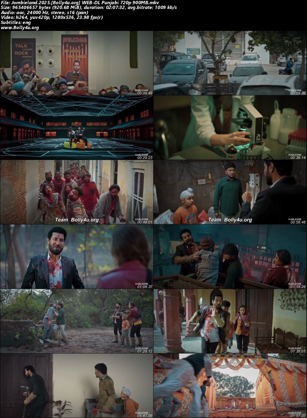 Jombieland 2025 WEB-DL Punjabi Full Movie Download 1080p 720p 480p