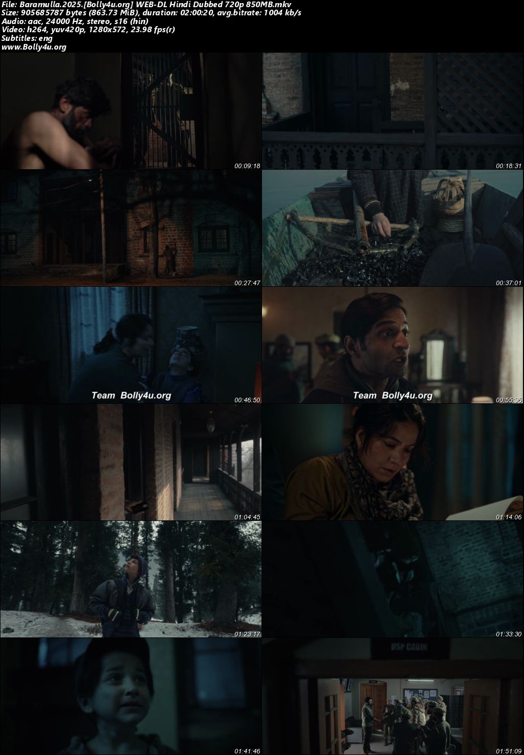 Baramulla 2025 WEB-DL Hindi Dubbed ORG Full Movie Download 1080p 720p 480p