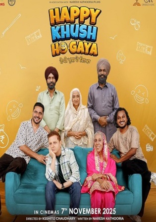 Happy Khush Ho Gaya 2025 HDTC Punjabi Full Movie Download 1080p 720p 480p