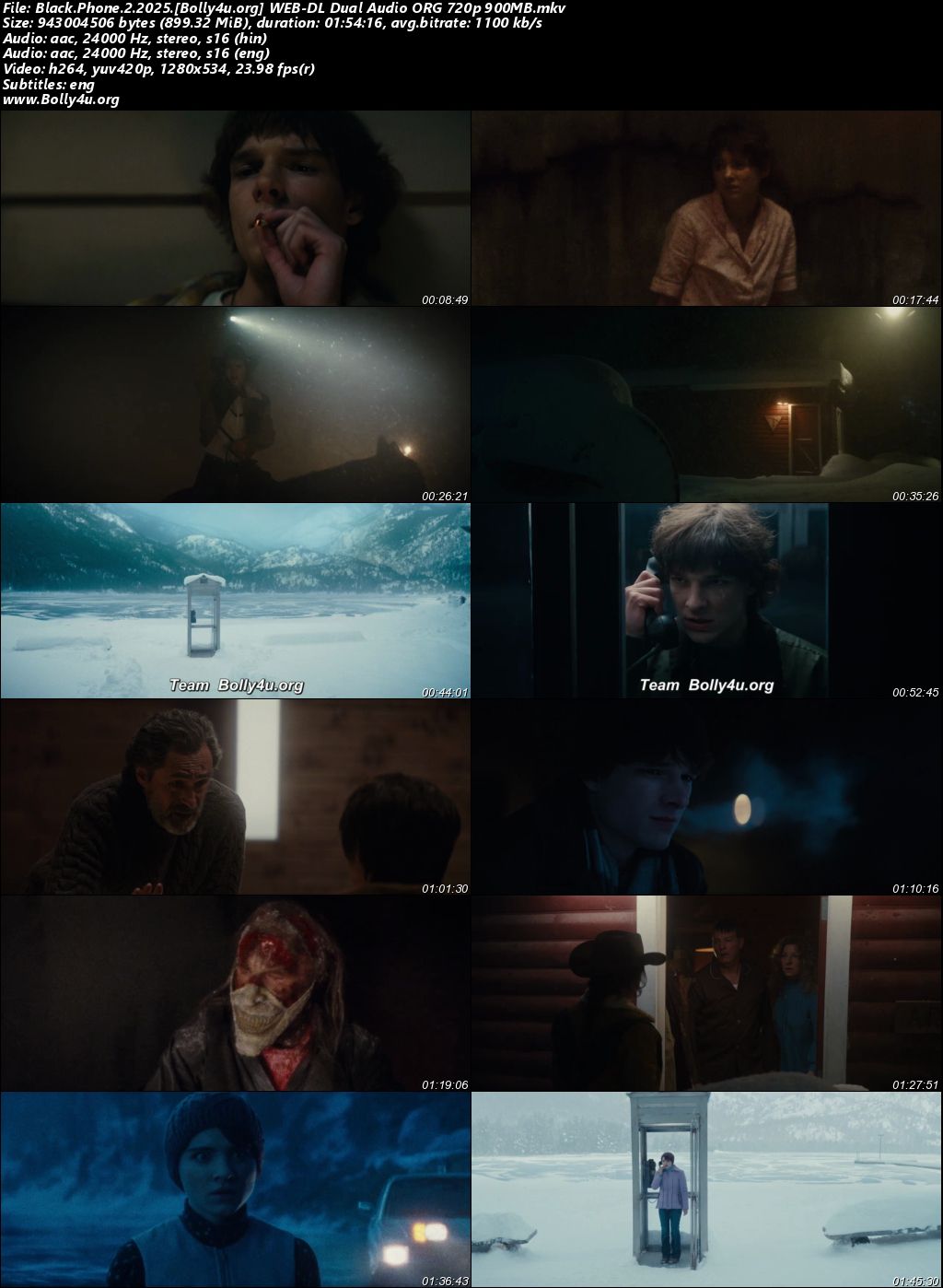 Black Phone 2 2025 WEB-DL Hindi Dual Audio ORG Full Movie Download 1080p 720p 480p