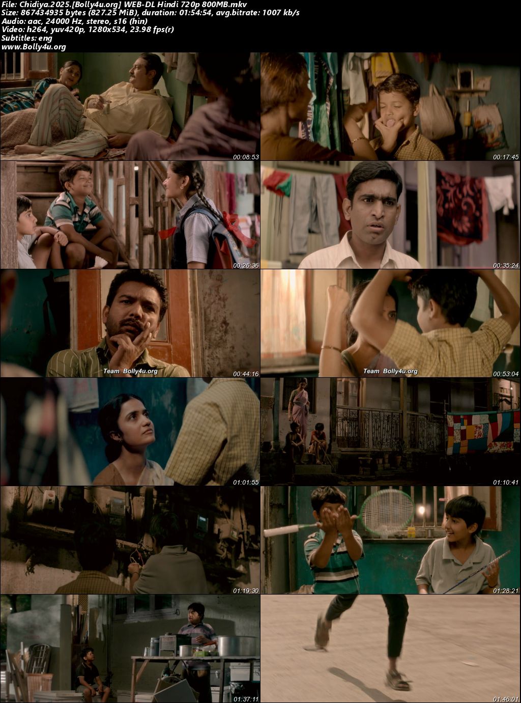 Chidiya 2025 WEB-DL Hindi Full Movie Download 1080p 720p 480p