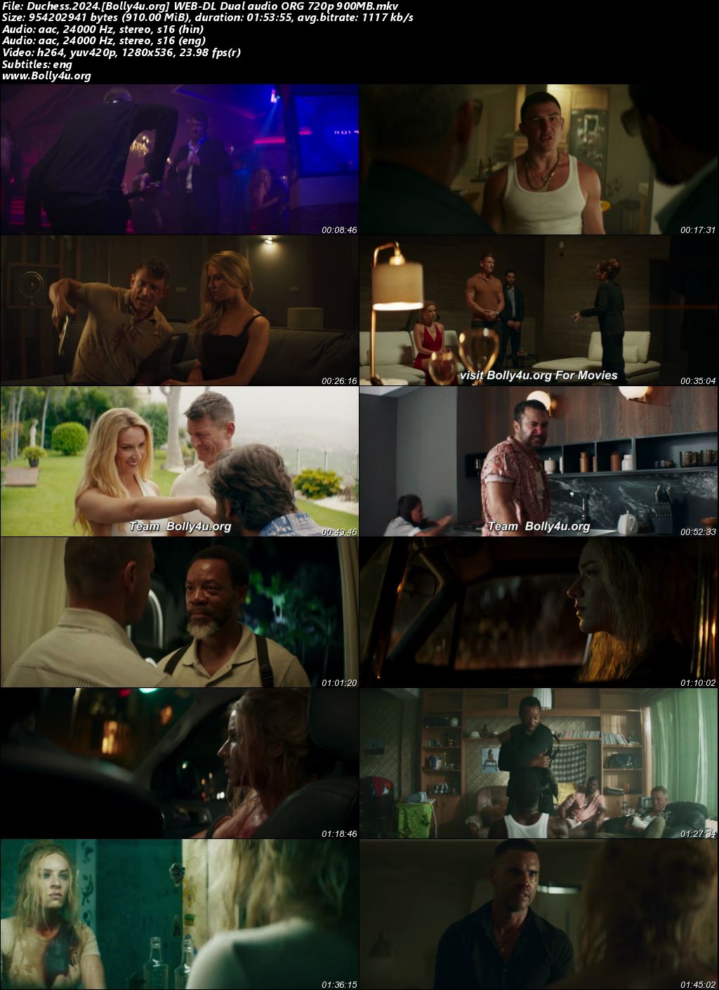 Duchess 2024 WEB-DL Hindi Dual Audio ORG Full Movie Download 1080p 720p 480p