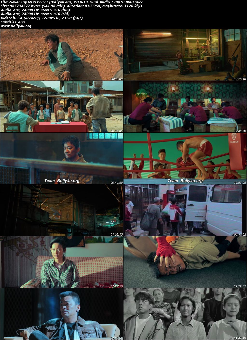 Never Say Never 2023 WEB-DL Hindi Dual Audio ORG Full Movie Download 1080p 720p 480p