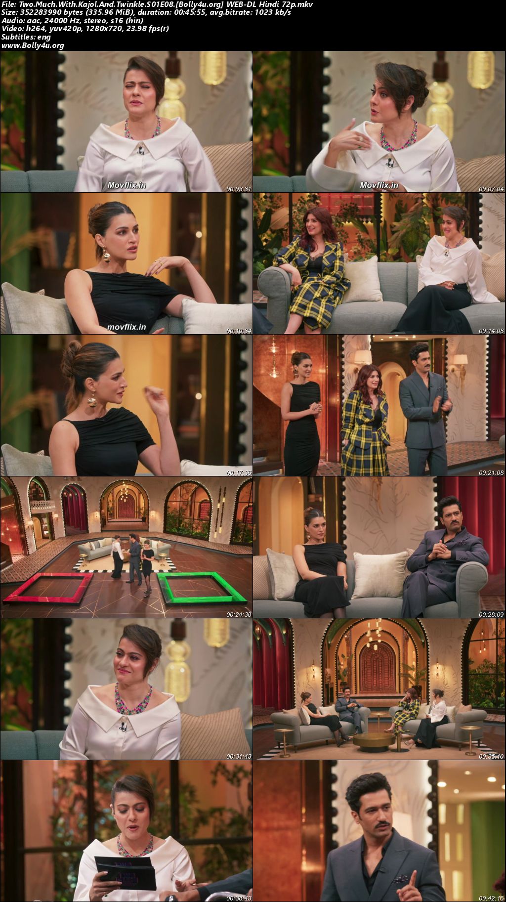 Two Much With Kajol And Twinkle 2025 WEB-DL Hindi S01 Complete Download 720p Two Much With Kajol And Twinkle 2025 WEB-DL Hindi S01 Complete Download 720p