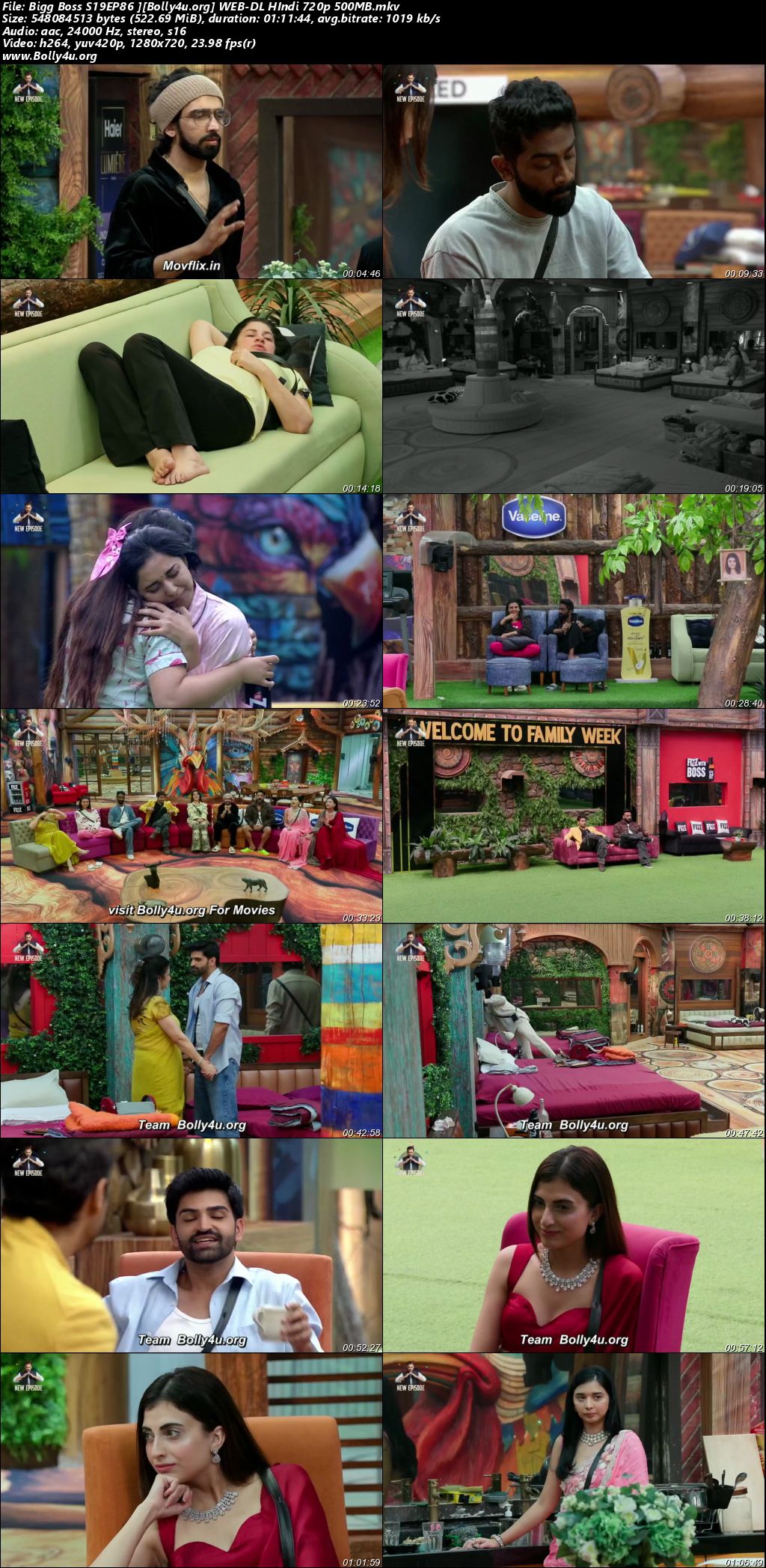 Bigg Boss 2025 WEB-DL Hindi S19EP86 Download 720p 480p