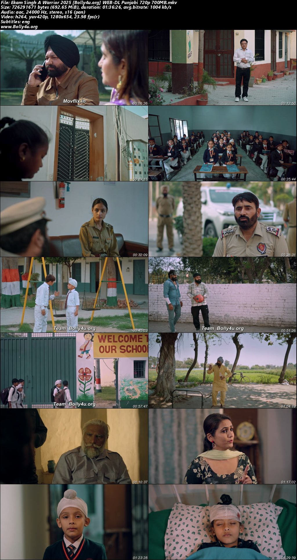 Ekam Singh A Warrior 2025 WEB-DL Punjabi Full Movie Download 1080p 720p 480p