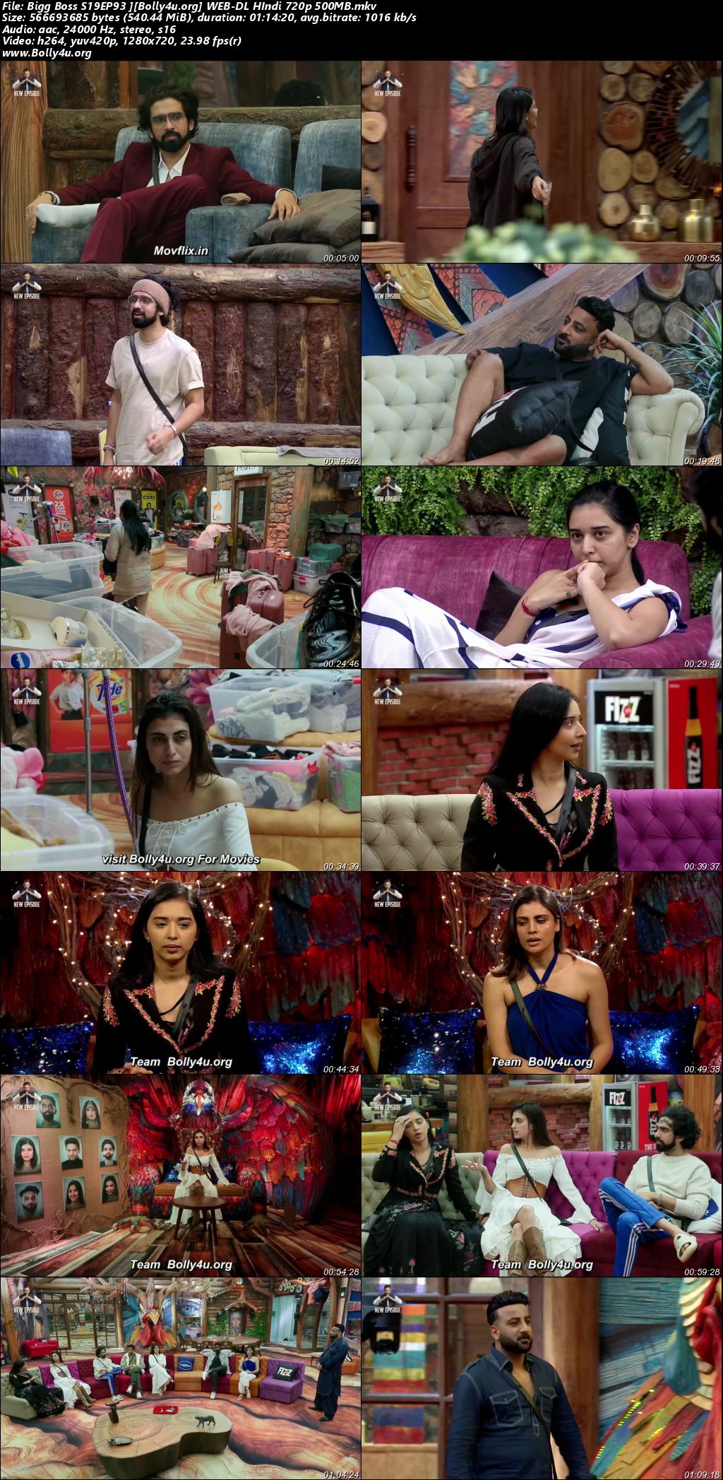 Bigg Boss 2025 WEB-DL Hindi S19EP93 Download 720p 480p