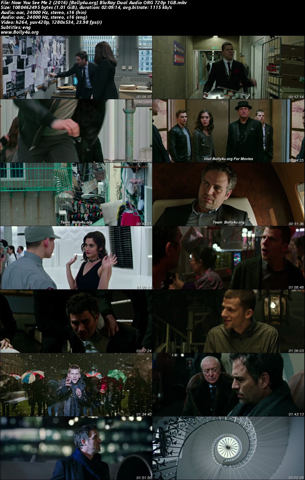 Now You See Me 2 2016 BluRay Hindi Dual Audio ORG Full Movie Download 1080p 720p 480p Now You See Me 2 2016 BluRay Hindi Dual Audio ORG Full Movie Download 1080p 720p 480p