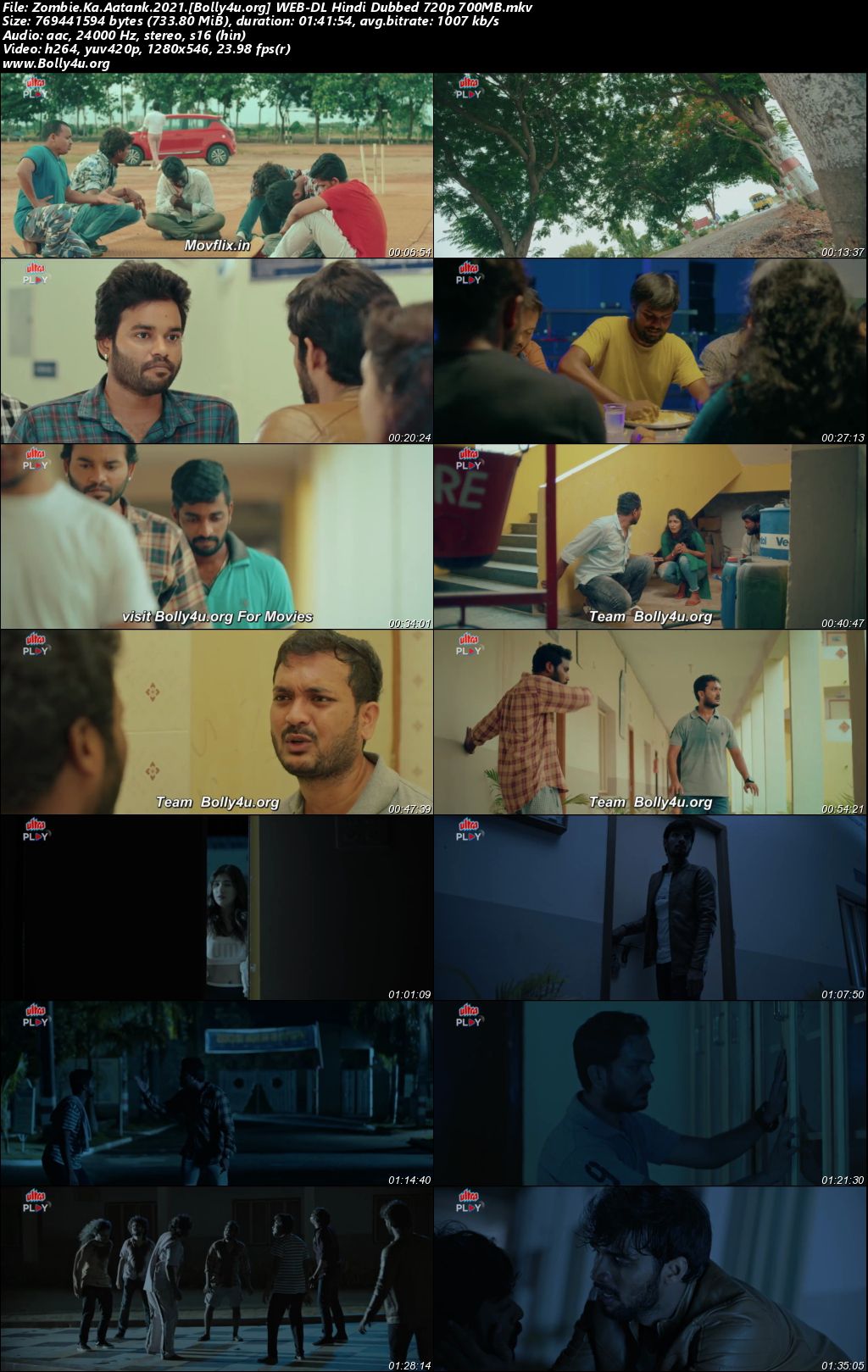 Zombie Ka Aatank 2021 WEB-DL Hindi Dubbed ORG Full Movie Download 1080p 720p 480p