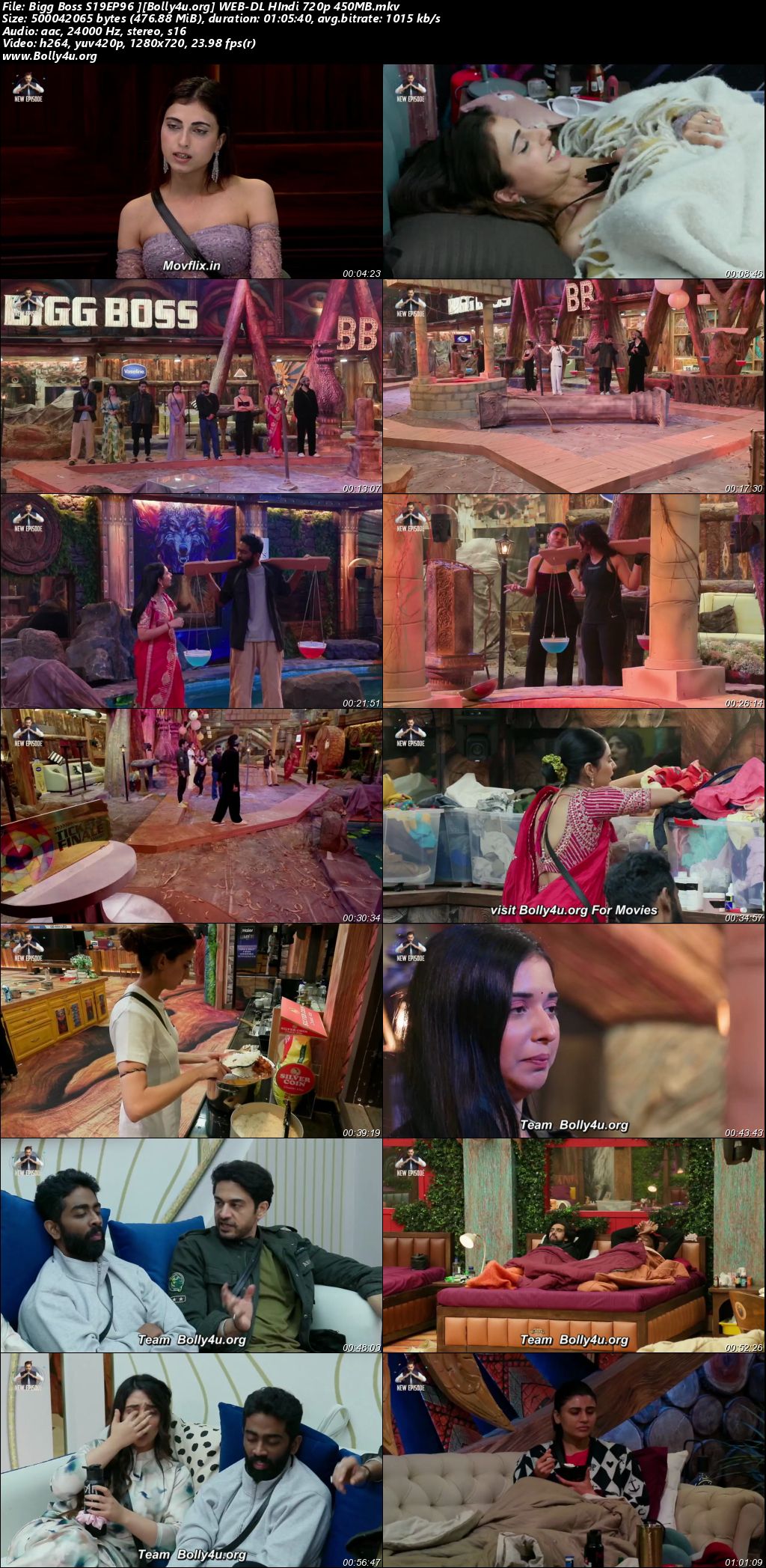 Bigg Boss 2025 WEB-DL Hindi S19EP96 Download 720p 480p