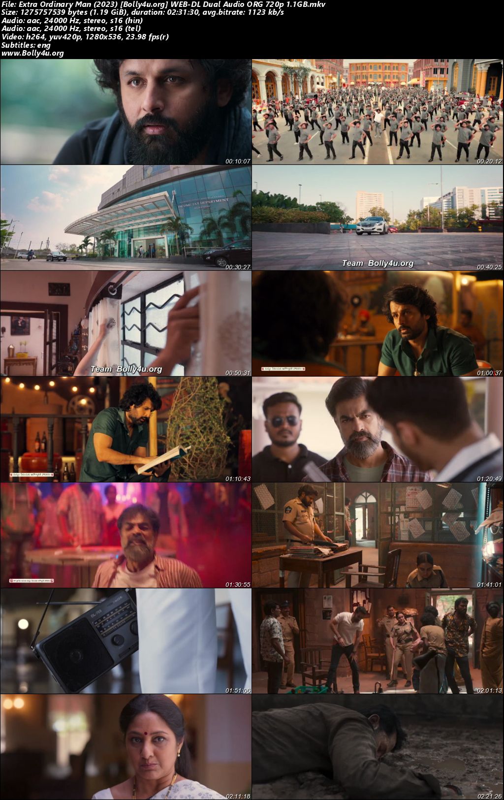 Extra Ordinary Man 2023 WEB-DL UNCUT Hindi Dual Audio ORG Full Movie Download 1080p 720p 480p