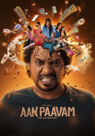Aan Paavam Pollathathu 2025 WEB-DL UNCUT Hindi Dual Audio ORG Full Movie Download 1080p 720p 480p