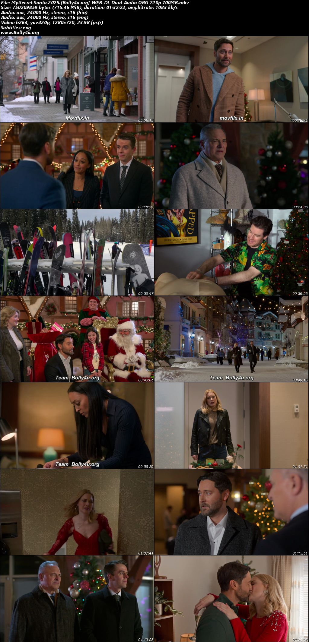 My Secret Santa 2025 WEB-DL Hindi Dual Audio ORG Full Movie Download 1080p 720p 480p