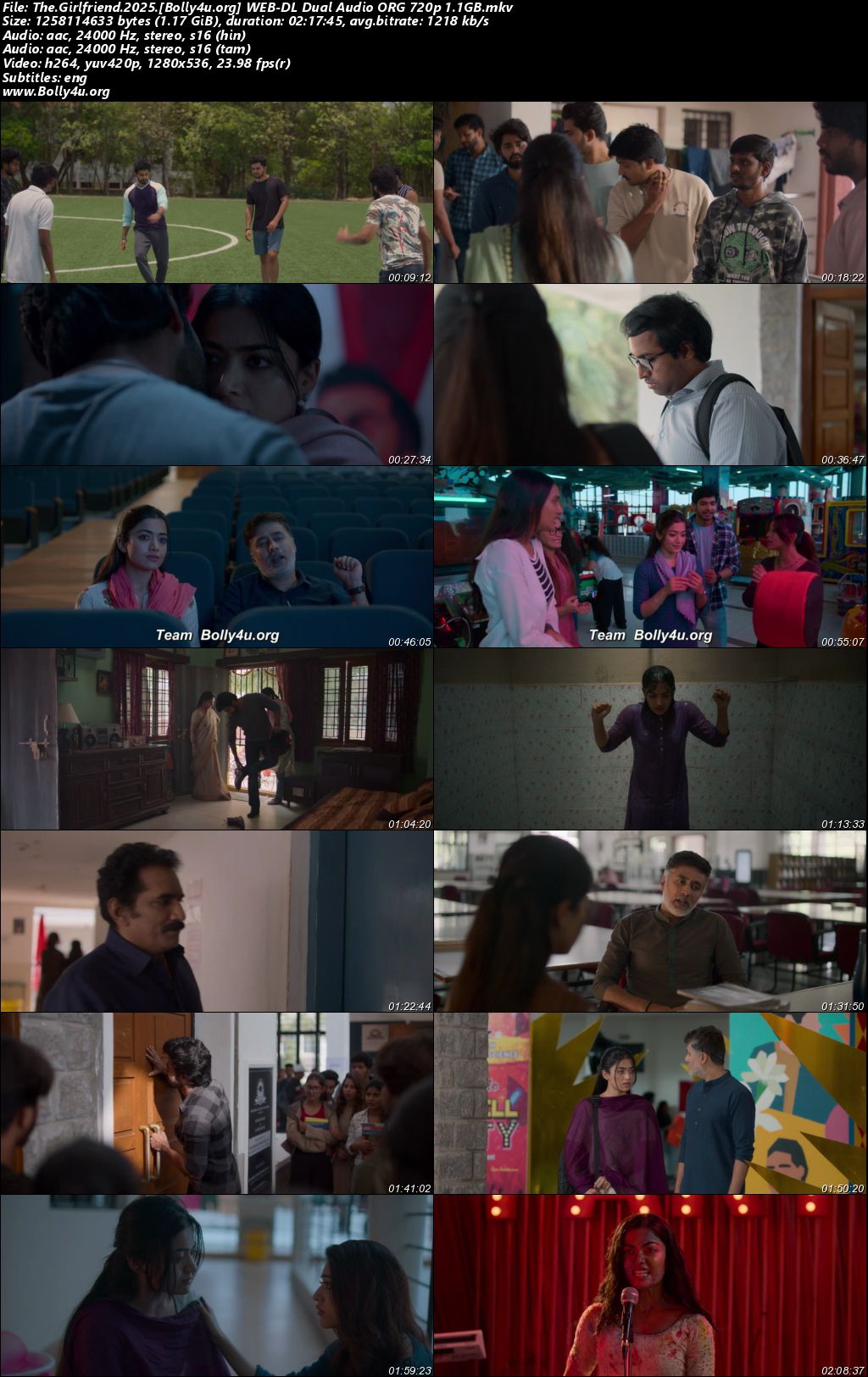 The Girlfriend 2025 WEB-DL UNCUT Hindi Dual Audio ORG Full Movie Download 1080p 720p 480p