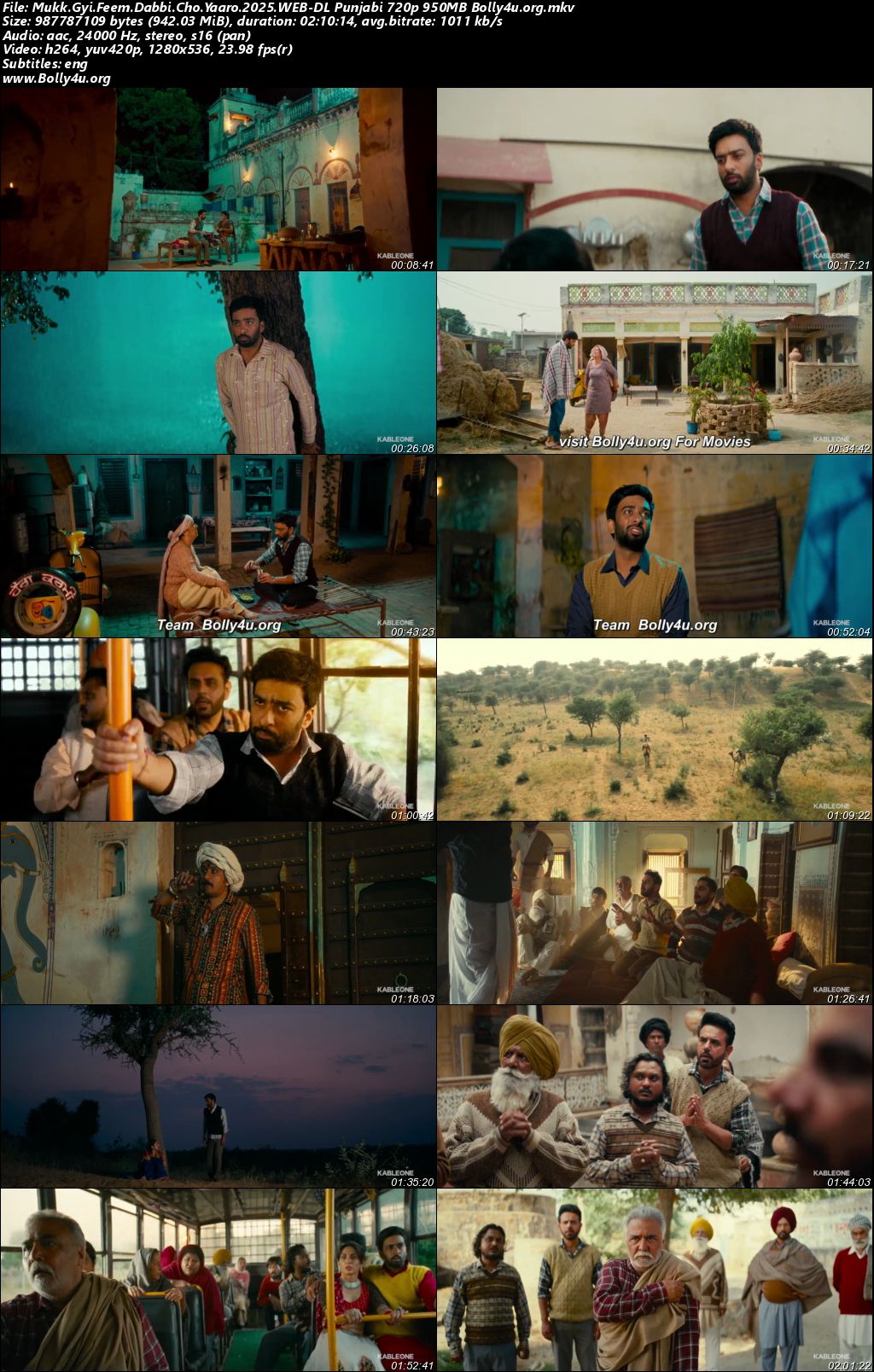 Mukk Gyi Feem Dabbi Cho Yaaro 2025 WEB-DL Punjabi Full Movie Download 1080p 720p 480p
