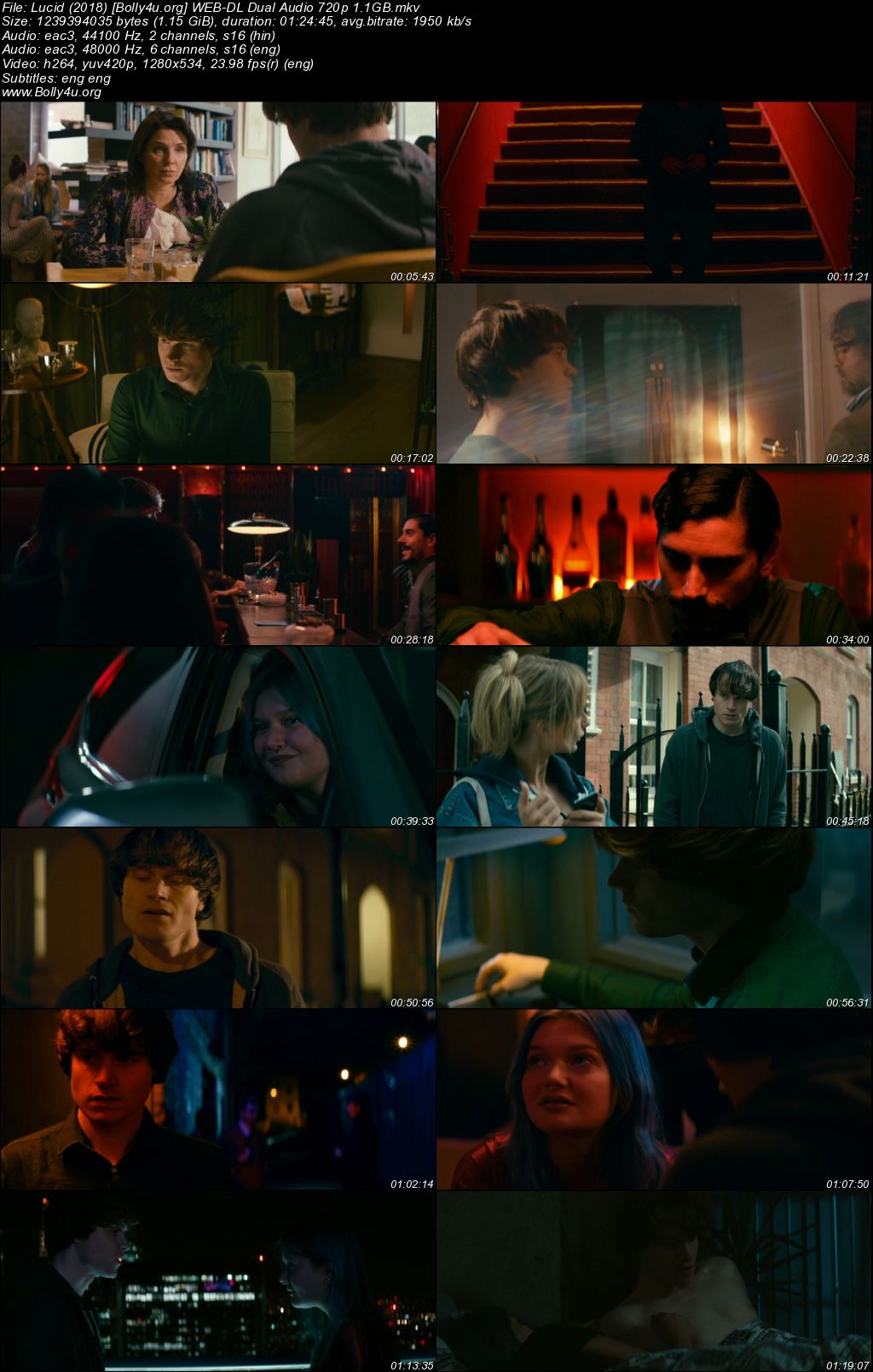 Lucid 2018 WEB-DL Hindi Dual Audio Full Movie Download 720p 480p