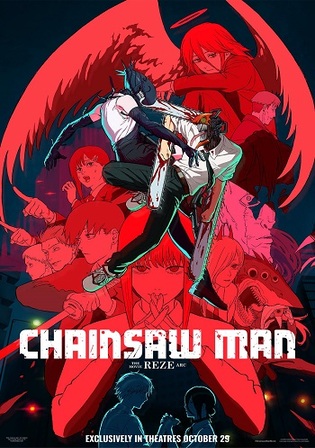 Chainsaw Man The Movie Reze Arc 2025 WEB-DL Hindi Dual Audio ORG Full Movie Download 1080p 720p 480p