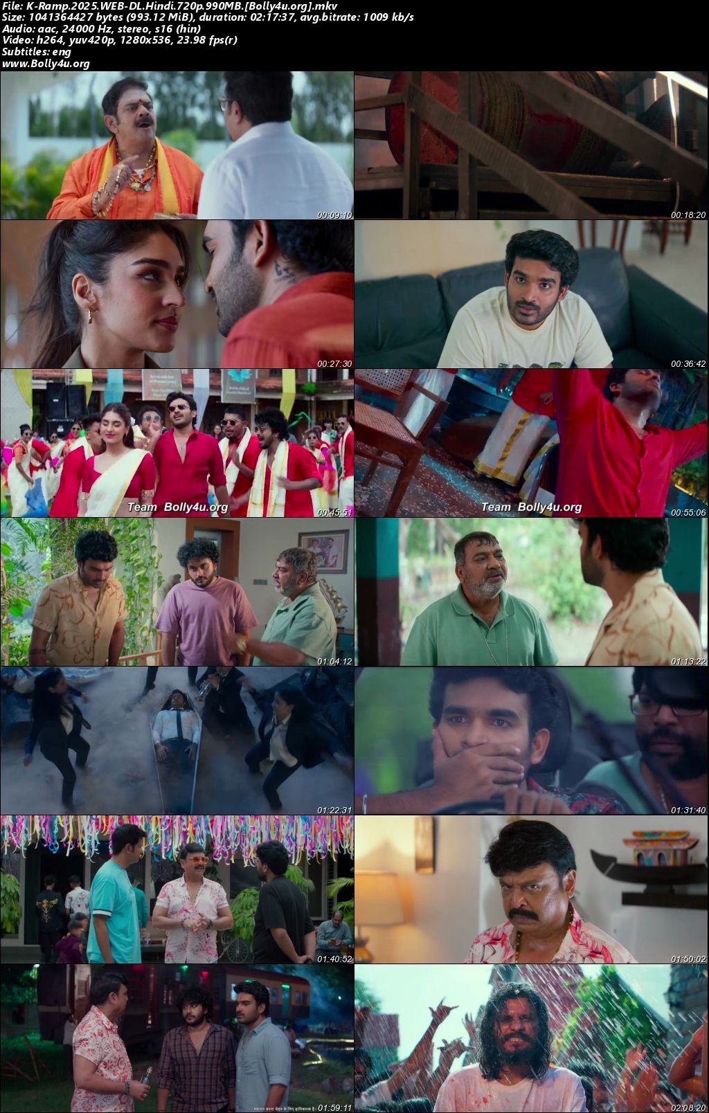 K-Ramp 2025 WEB-DL Hindi Dubbed ORG Full Movie Download 1080p 720p 480p