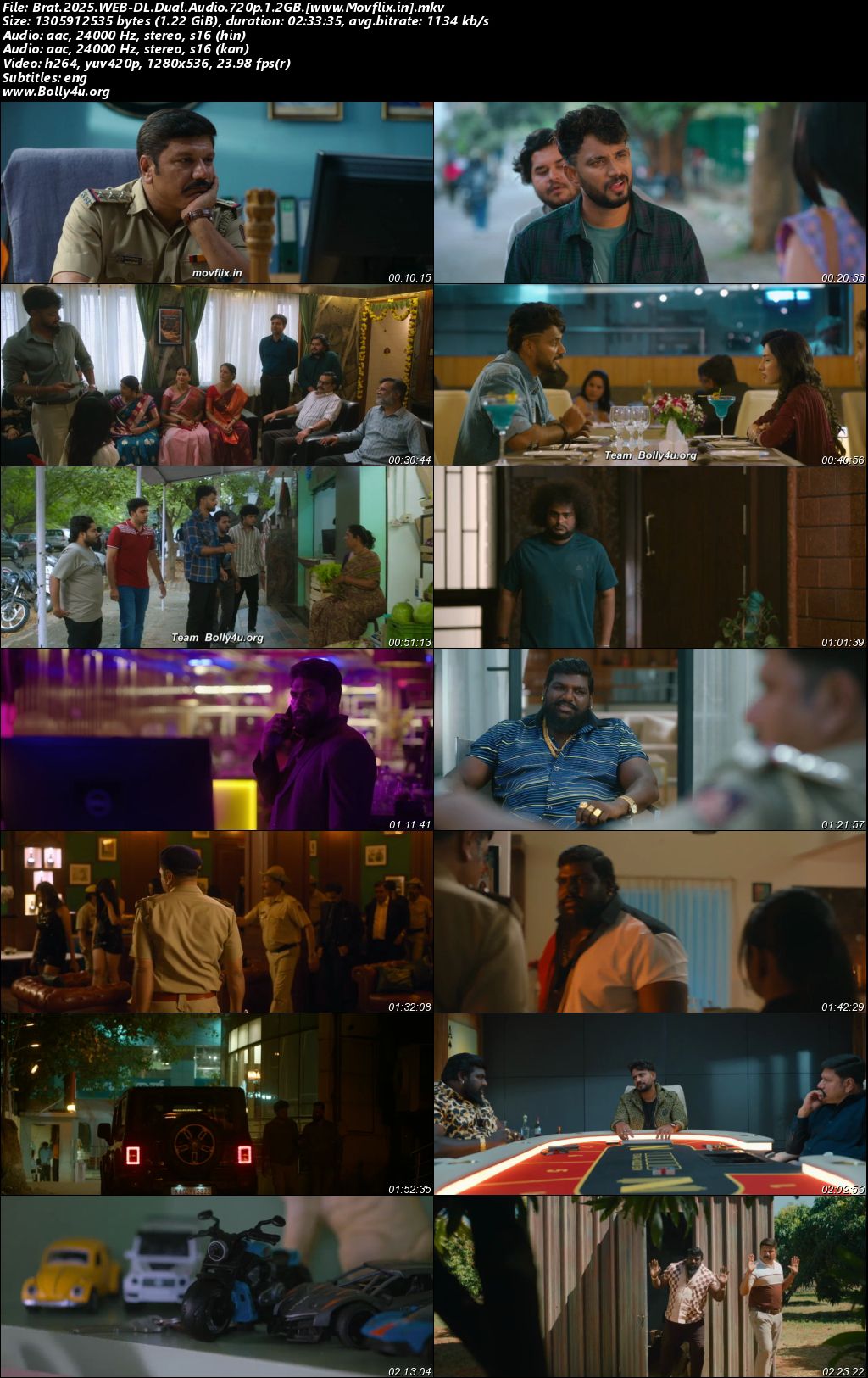 Brat 2025 WEB-DL UNCUT Hindi Dual Audio ORG Full Movie Download 1080p 720p 480p