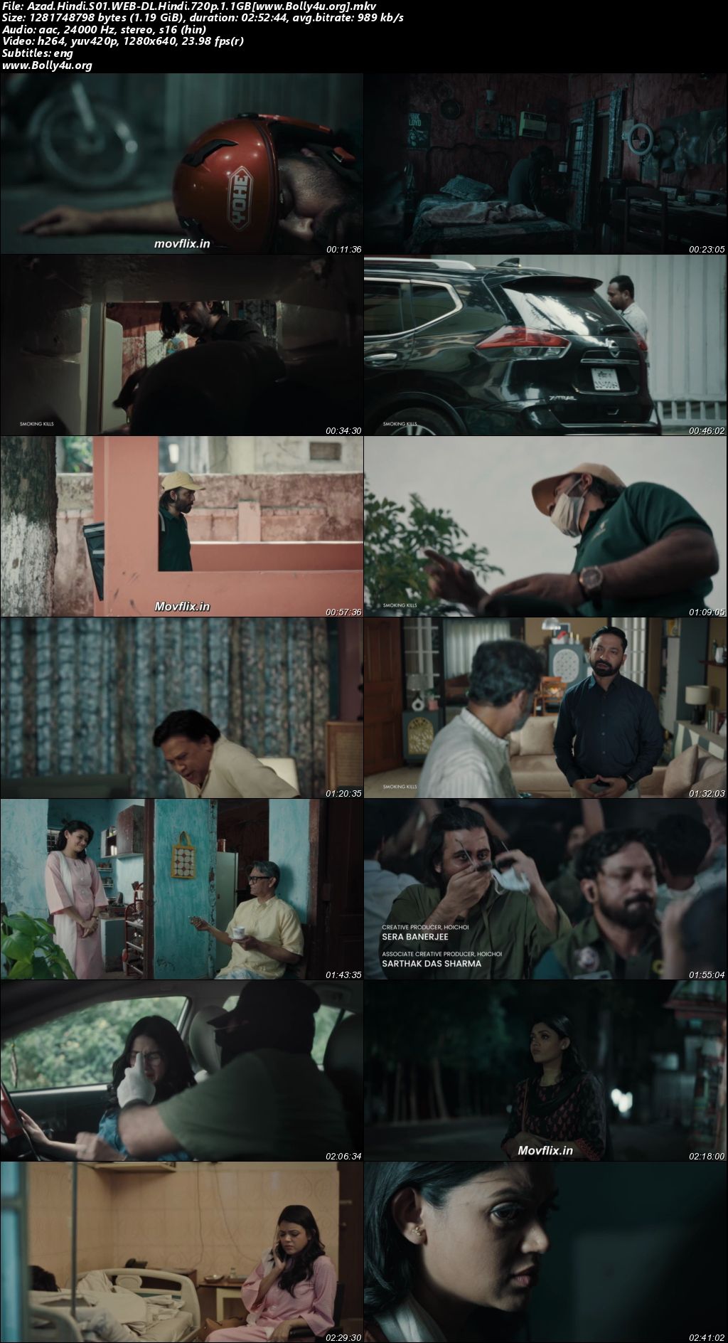 Azad 2025 WEB-DL Hindi S01 Complete Download 720p 480p