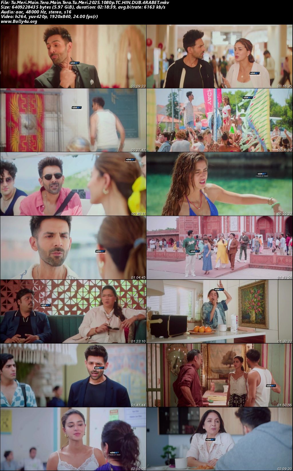 Tu Meri Main Tera Main Tera Tu Meri 2025 HDTC Hindi Full Movie Download 1080p 720p 480p