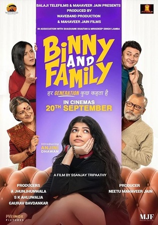 Binny And Family 2024 WEB-DL Hindi Full Movie Download 1080p 720p 480p