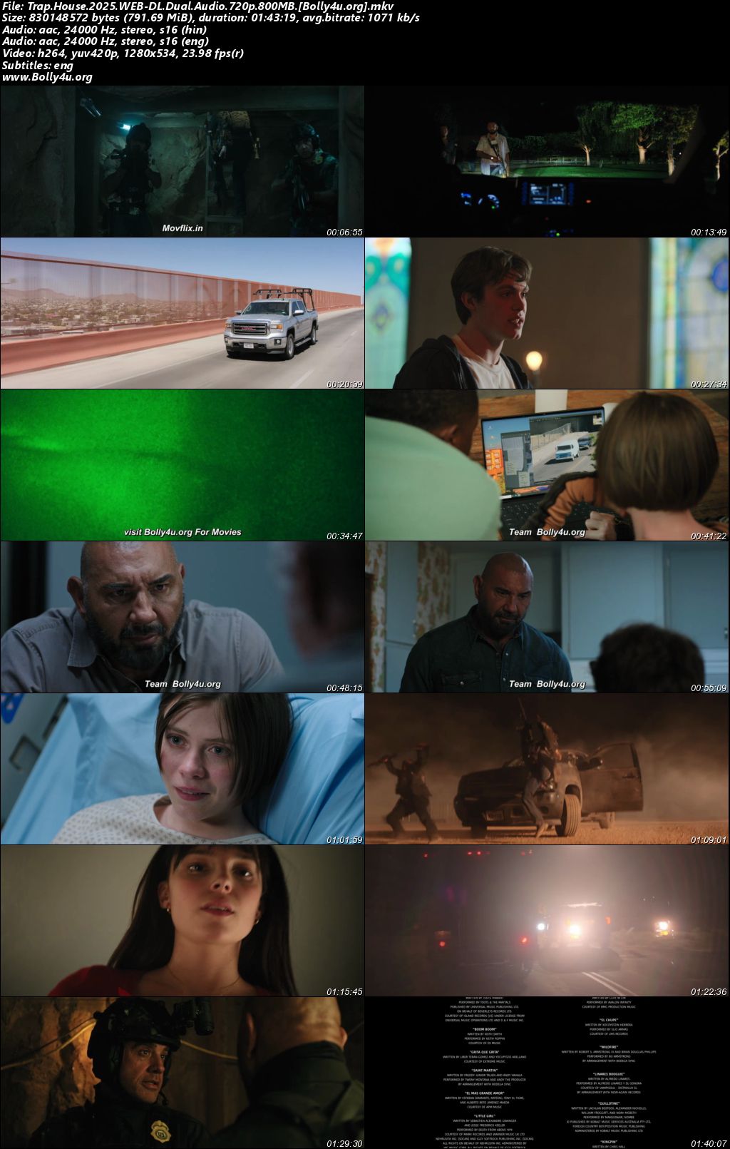 Trap House 2025 WEB-DL Hindi Dual Audio ORG Full Movie Download 1080p 720p 480p