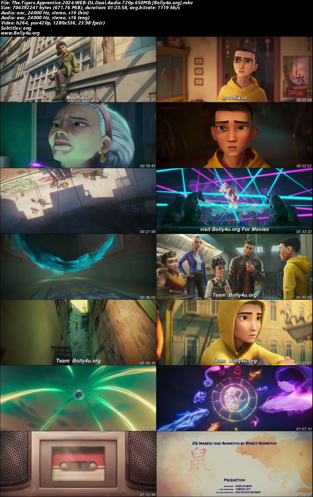 The Tigers Apprentice 2024 WEB-DL Hindi Dual Audio ORG Full Movie Download 1080p 720p 480p