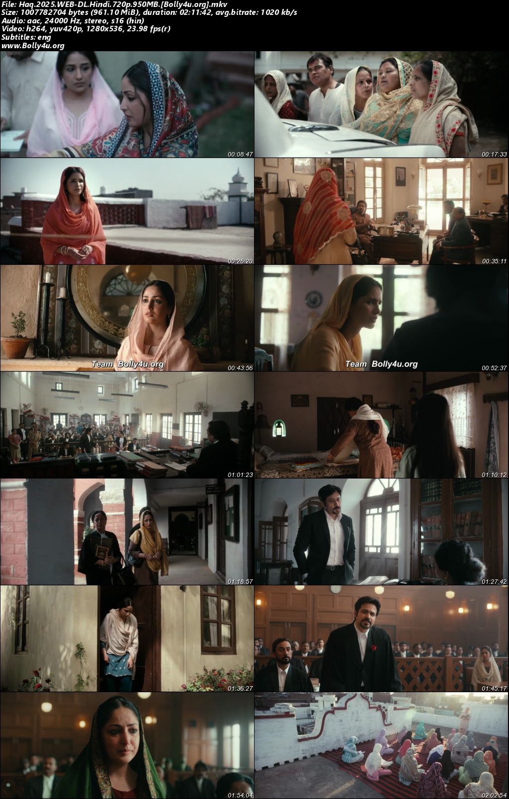 Haq 2025 WEB-DL Hindi Full Movie Download 1080p 720p 480p