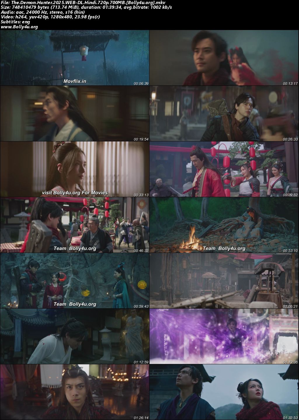 The Demon Hunter 2025 WEB-DL Hindi Dubbed ORG Full Movie Download 1080p 720p 480p