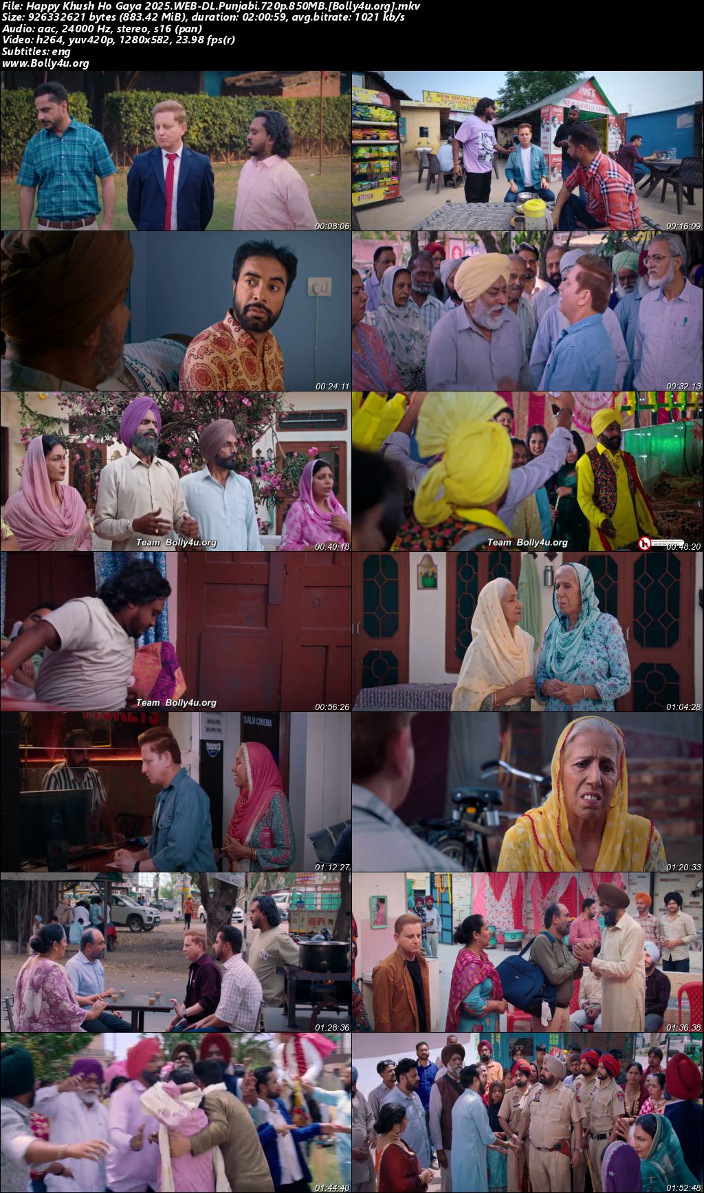 Happy Khush Ho Gaya 2025 WEB-DL Punjabi Full Movie Download 1080p 720p 480p