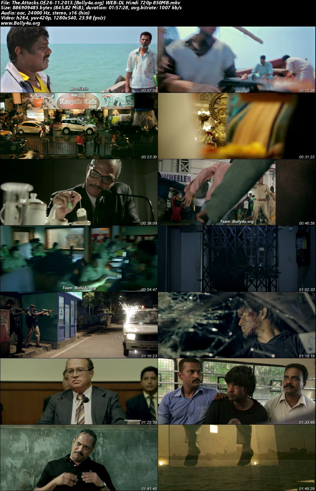 The Attacks of 26/11 2013 WEB-DL Hindi Full Movie Download 1080p 720p 480p