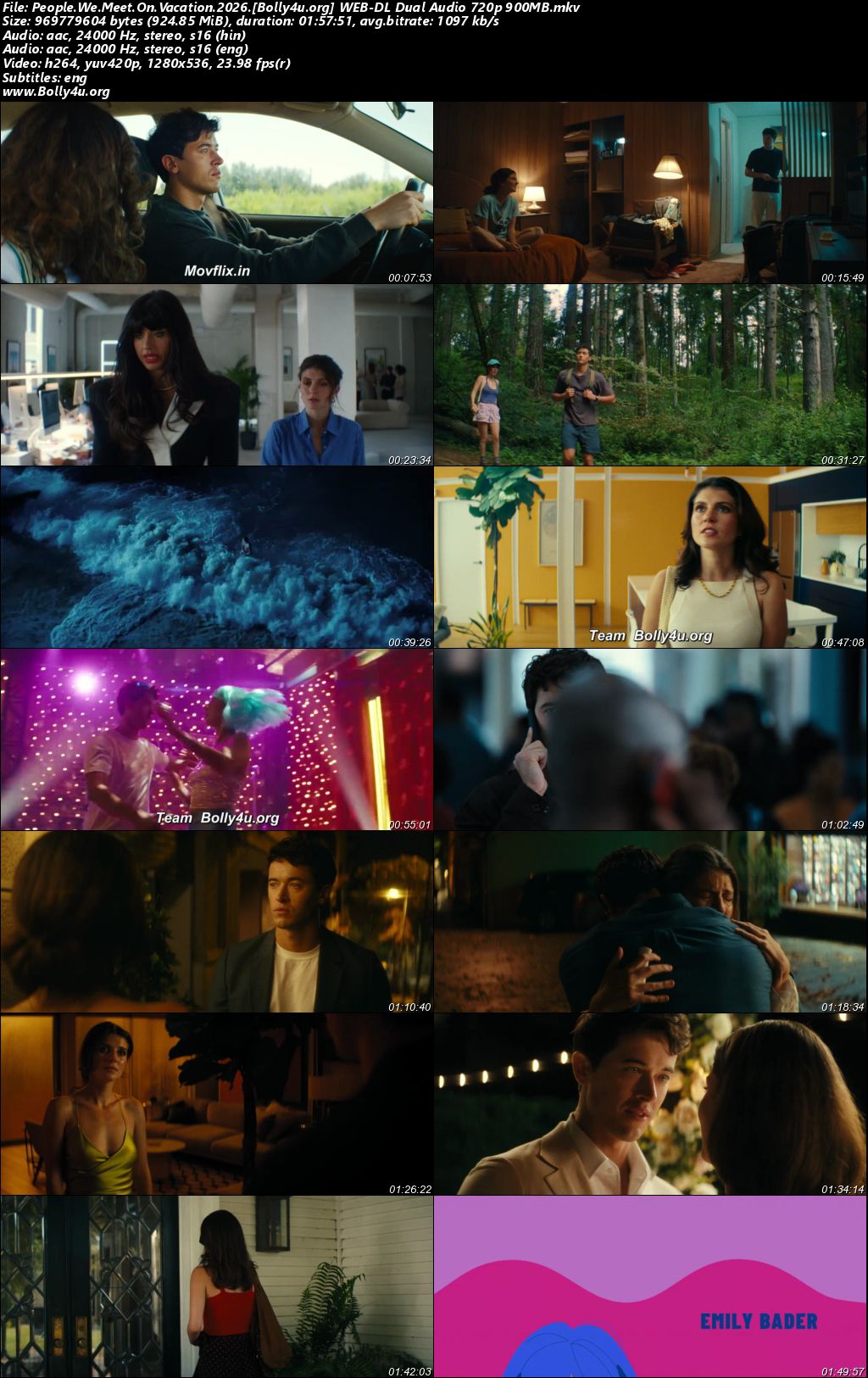 People We Meet On Vacation 2026 WEB-DL Hindi Dual Audio ORG Full Movie Download 1080p 720p 480p
