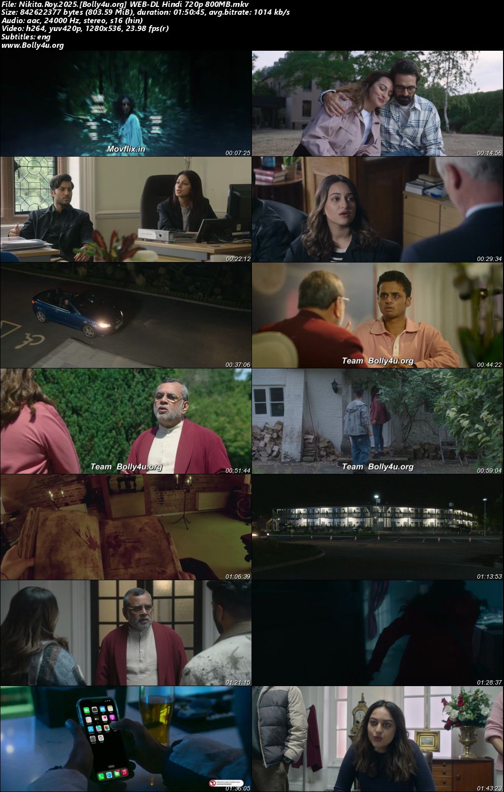 Nikita Roy 2025 WEB-DL Hindi Full Movie Download 1080p 720p 480p