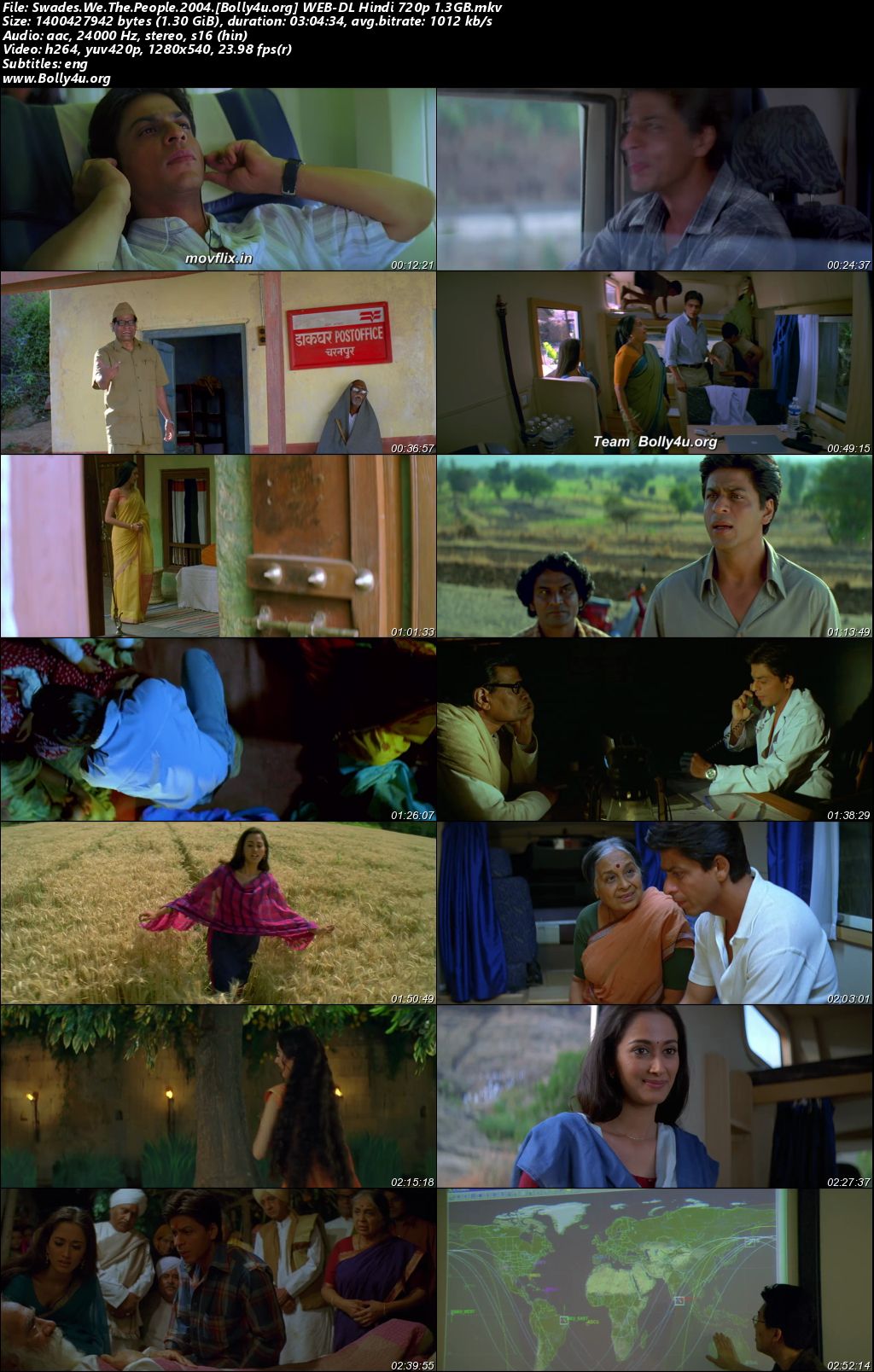 Swades We The People 2004 WEB-DL Hindi Full Movie Download 1080p 720p 480p