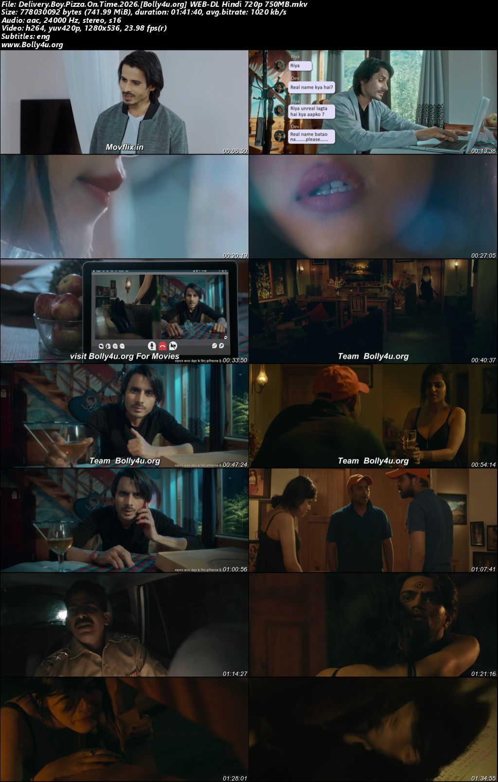 Delivery Boy Pizza On Time 2026 WEB-DL Hindi Full Movie Download 1080p 720p 480p