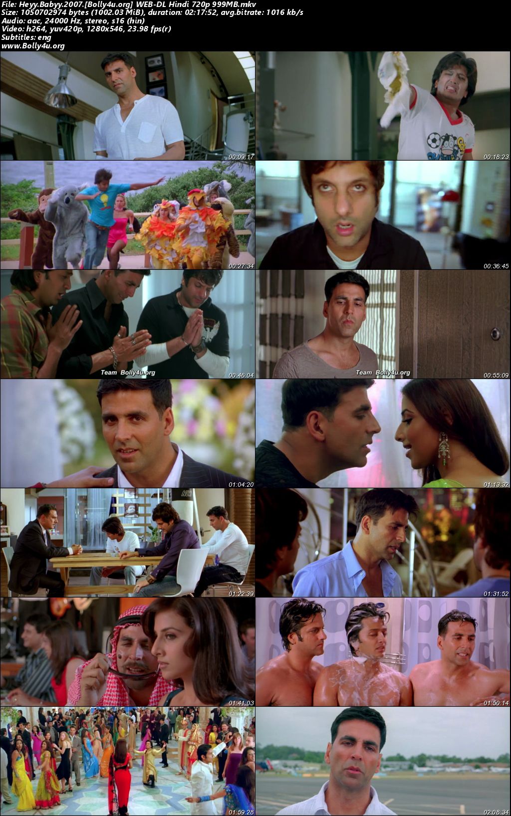 Heyy Babyy 2007 WEB-DL Hindi Full Movie Download 1080p 720p 480p