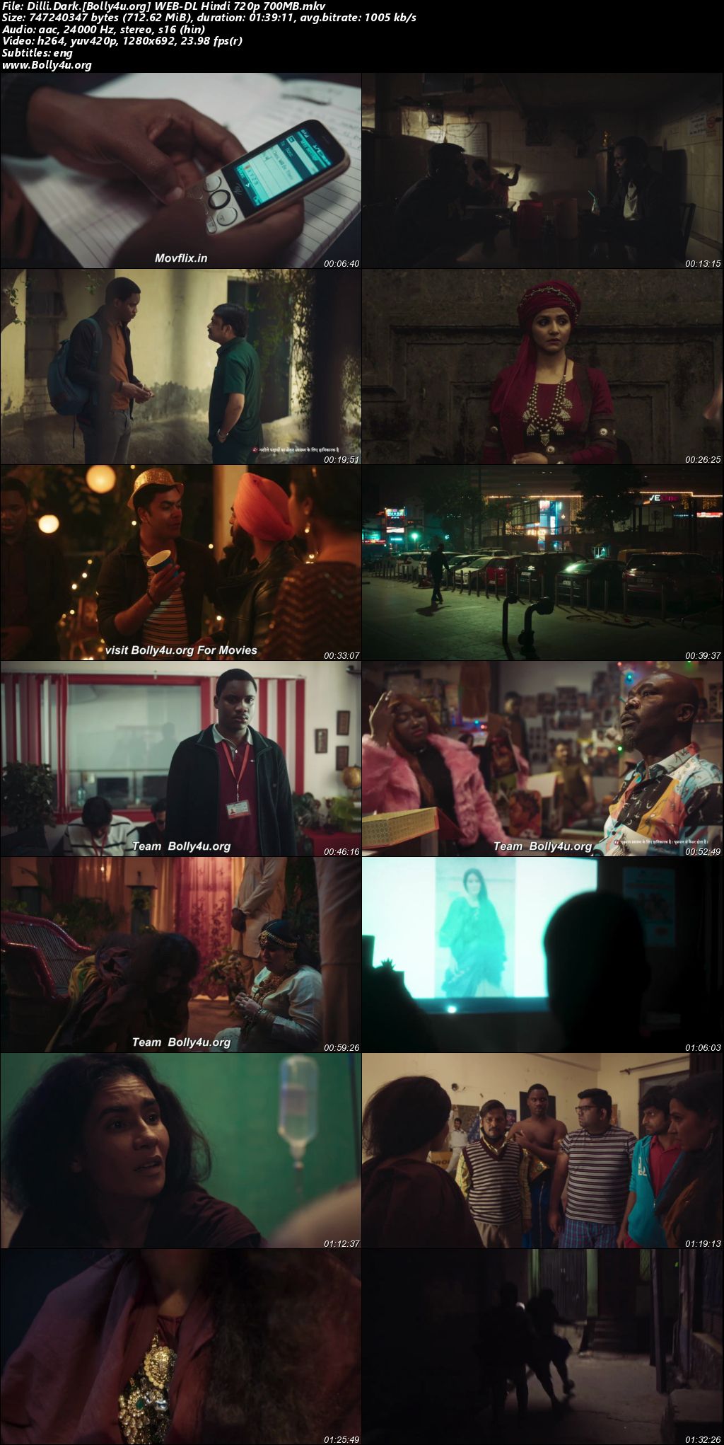 Dilli Dark 2023 WEB-DL Hindi Full Movie Download 1080p 720p 480p