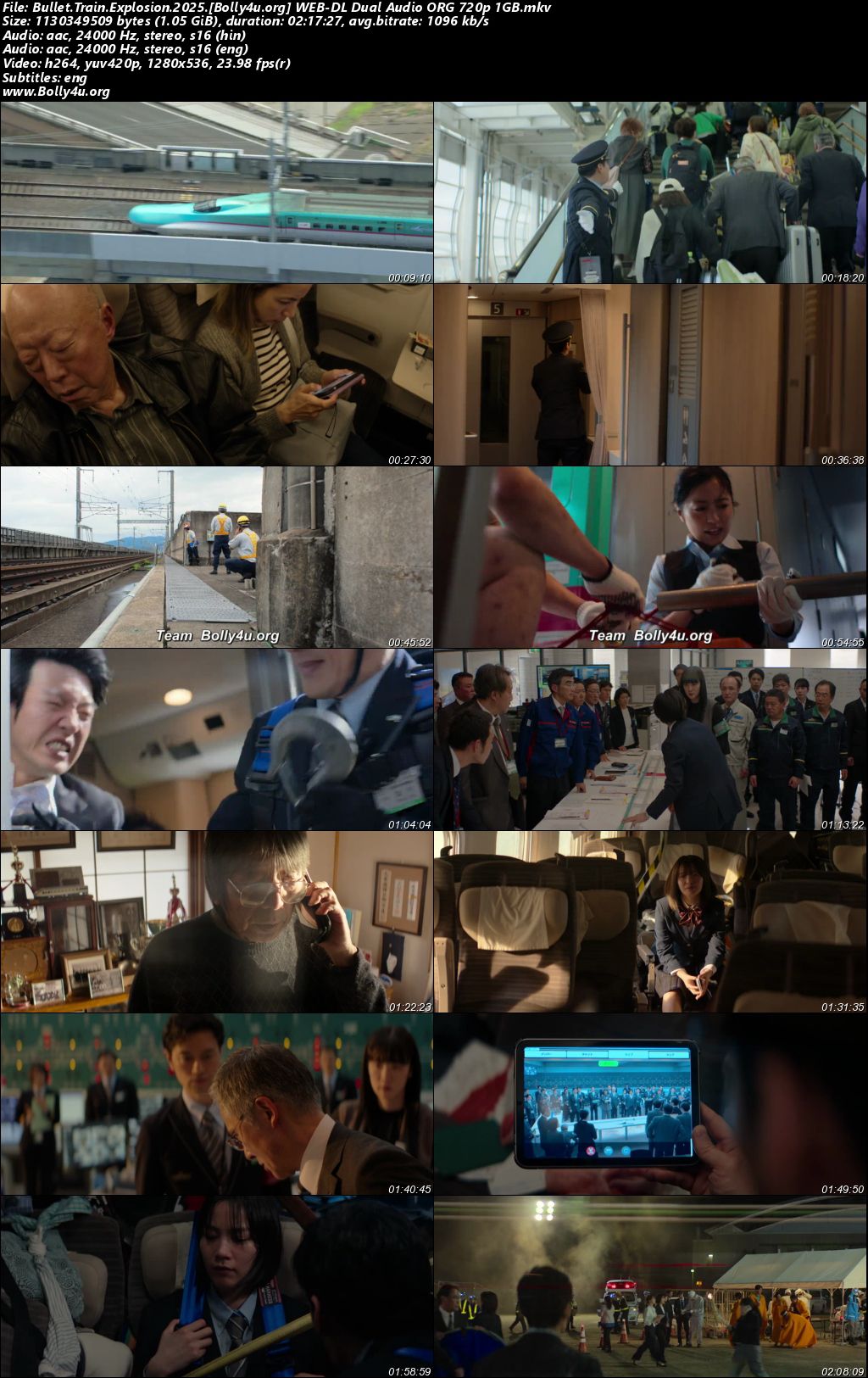 Bullet Train Explosion 2025 WEB-DL Hindi Dual Audio ORG Full Movie Download 1080p 720p 480p
