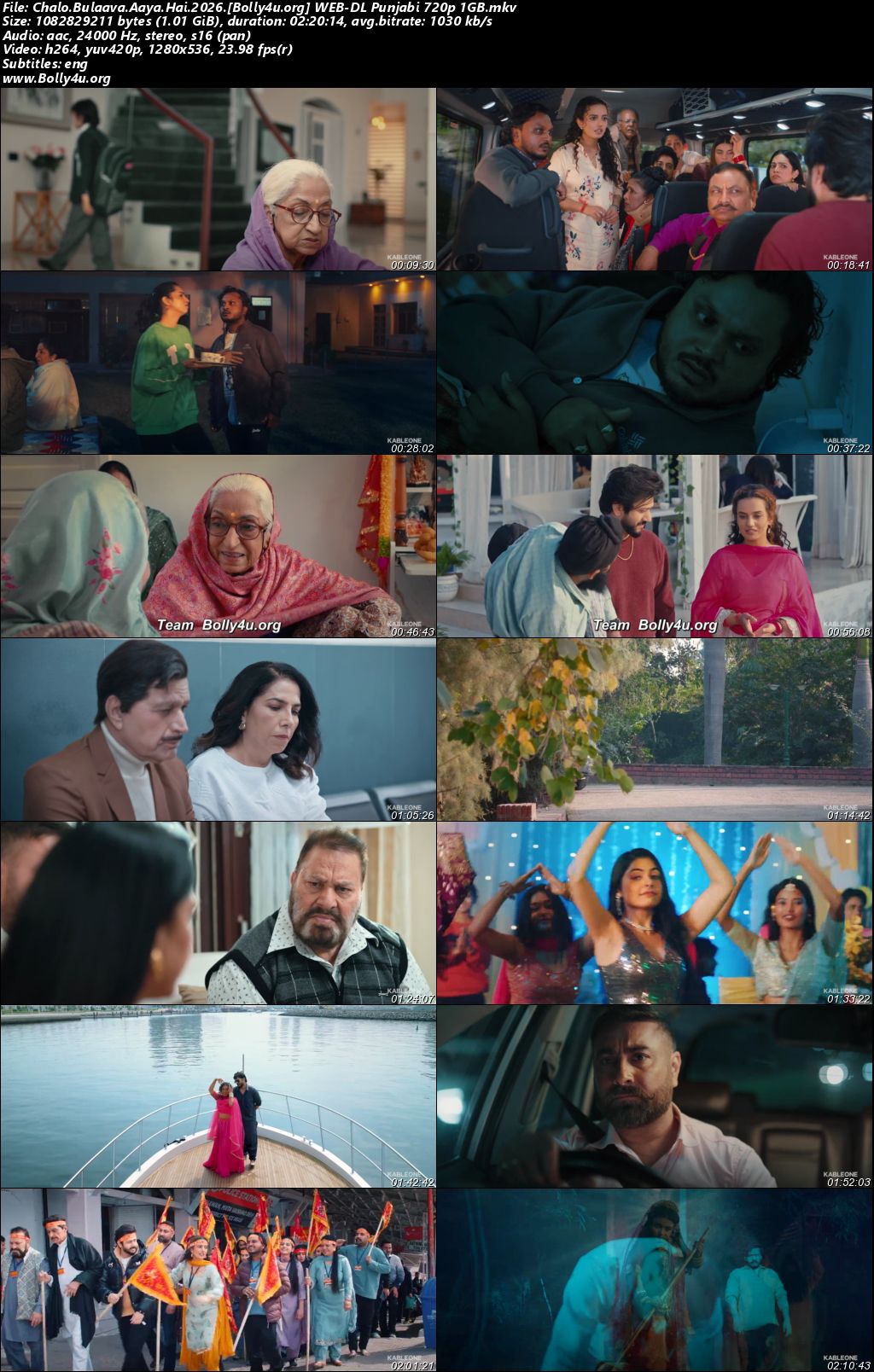 Chalo Bulaava Aaya Hai 2025 WEB-DL Punjabi Full Movie Download 1080p 720p 480p