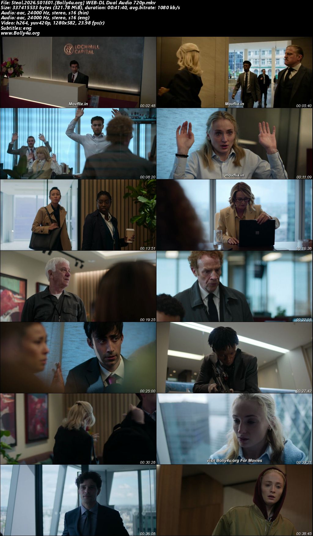 Steal 2026 WEB-DL Hindi Dual Audio ORG S01 Complete Download 720p 480p