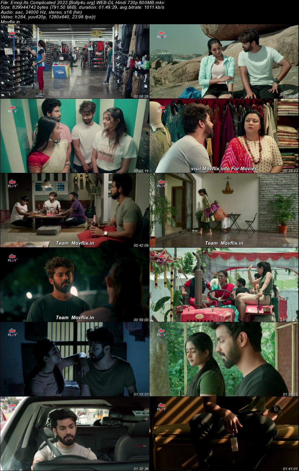 Emoji Its Complicated 2022 WEB-DL Hindi Dubbed ORG Full Movie Download 1080p 720p 480p