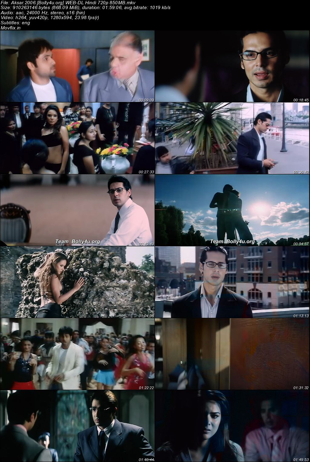 Aksar 2006 WEB-DL Hindi Full Movie Download 1080p 720p 480p