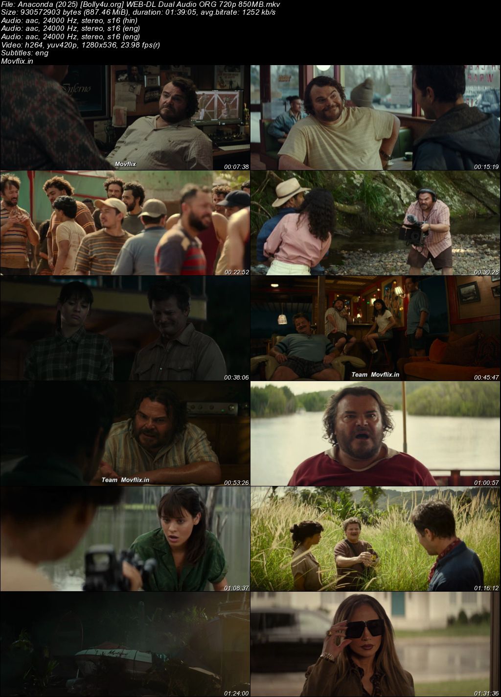 Anaconda 2025 WEB-DL Hindi Dual Audio ORG Full Movie Download 1080p 720p 480p