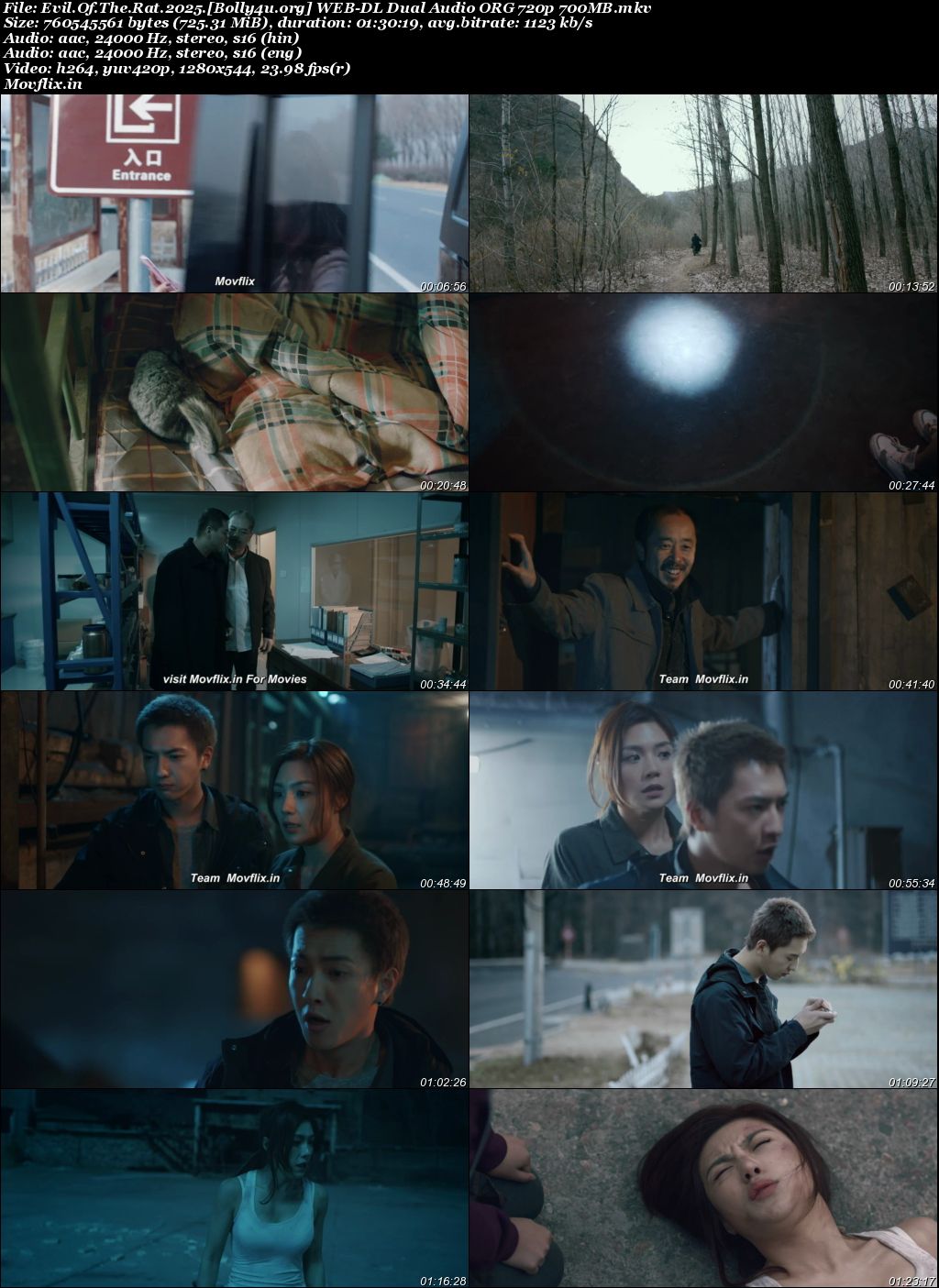 Evil of The Rat 2025 WEB-DL Hindi Dual Audio ORG Full Movie Download 1080p 720p 480p