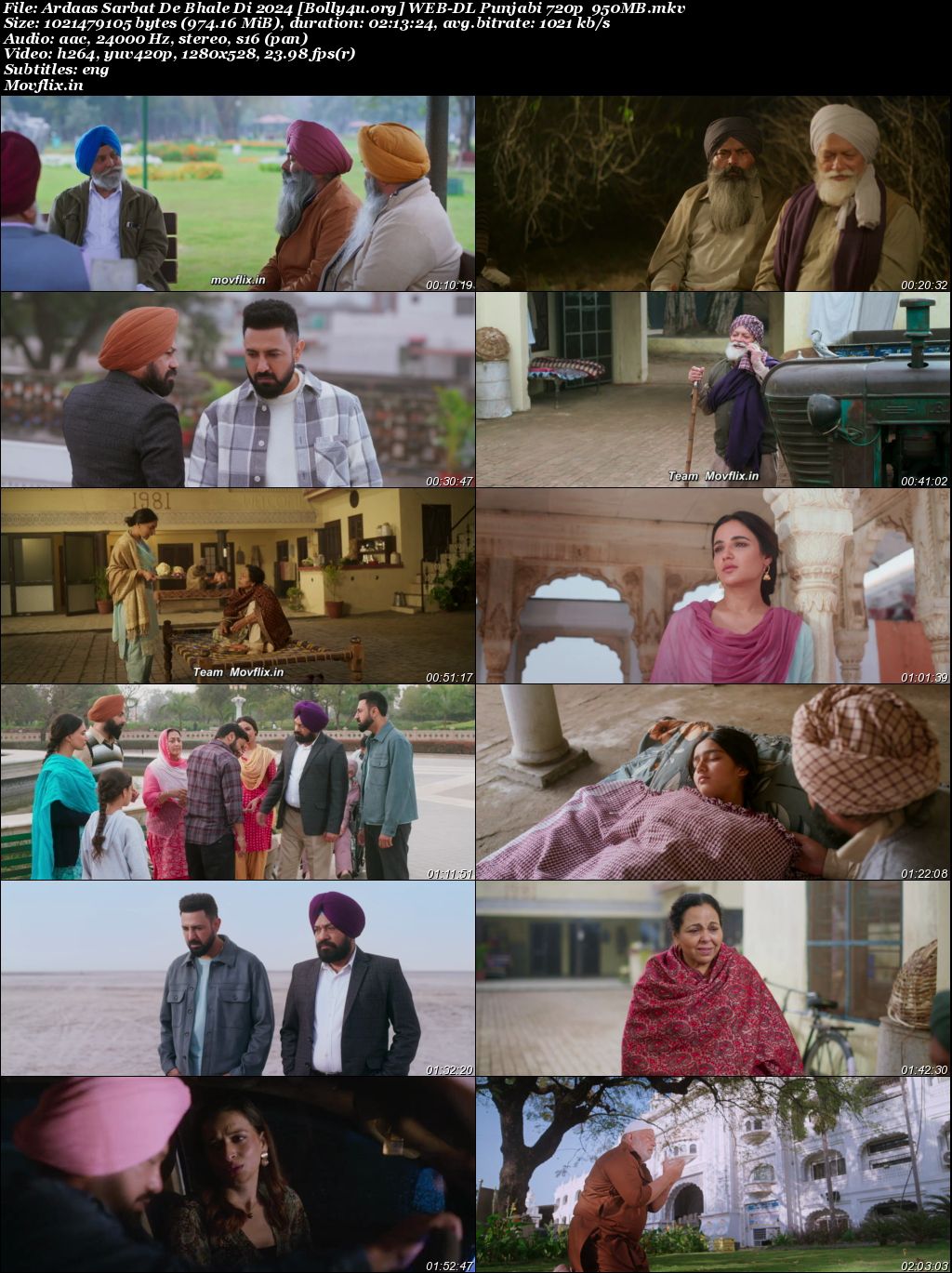 Ardaas Sarbat De Bhale Di 2024 WEB-DL Punjabi Full Movie Download 1080p 720p 480p