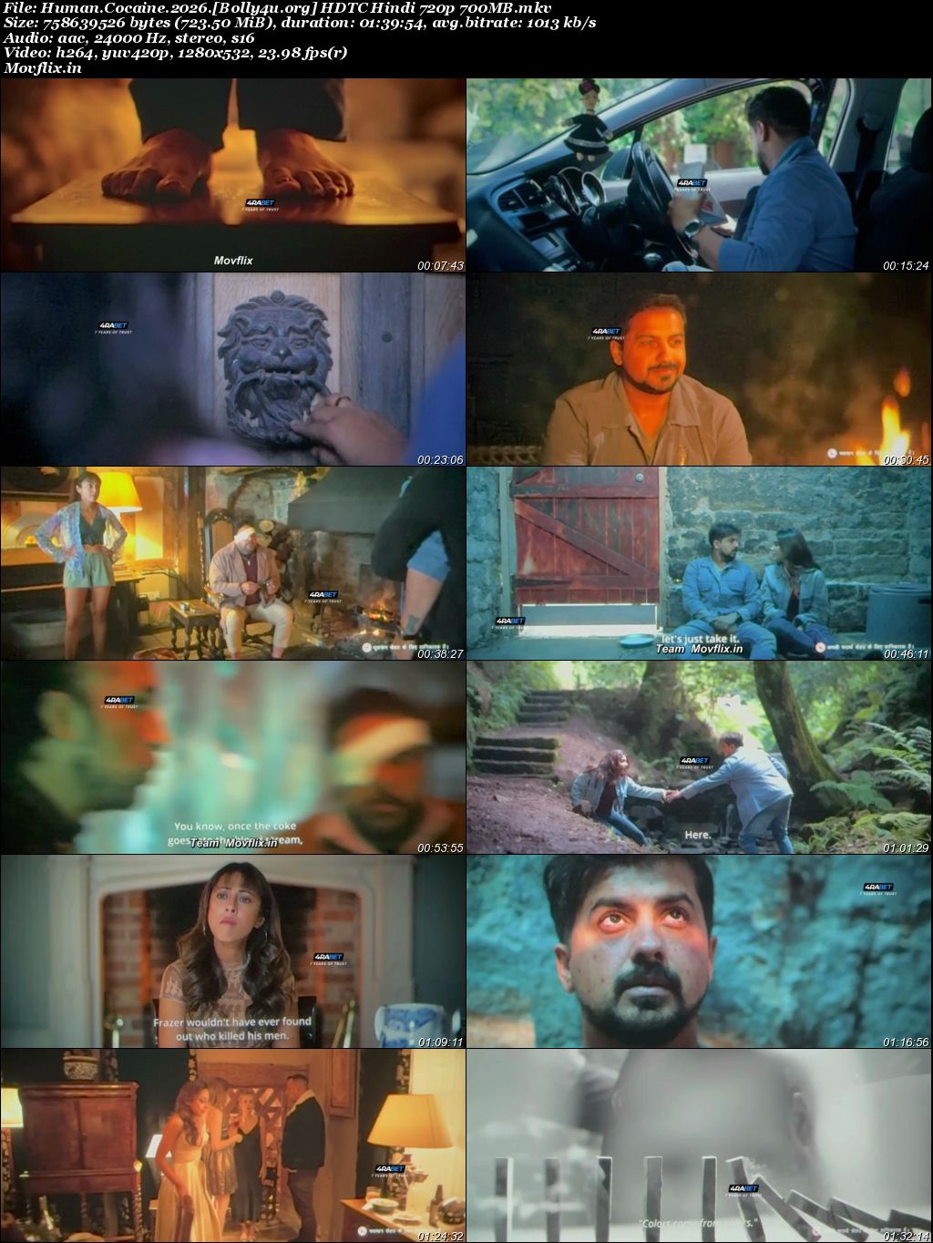 Human Cocaine 2026 HDTC Hindi Full Movie Download 1080p 720p 480p
