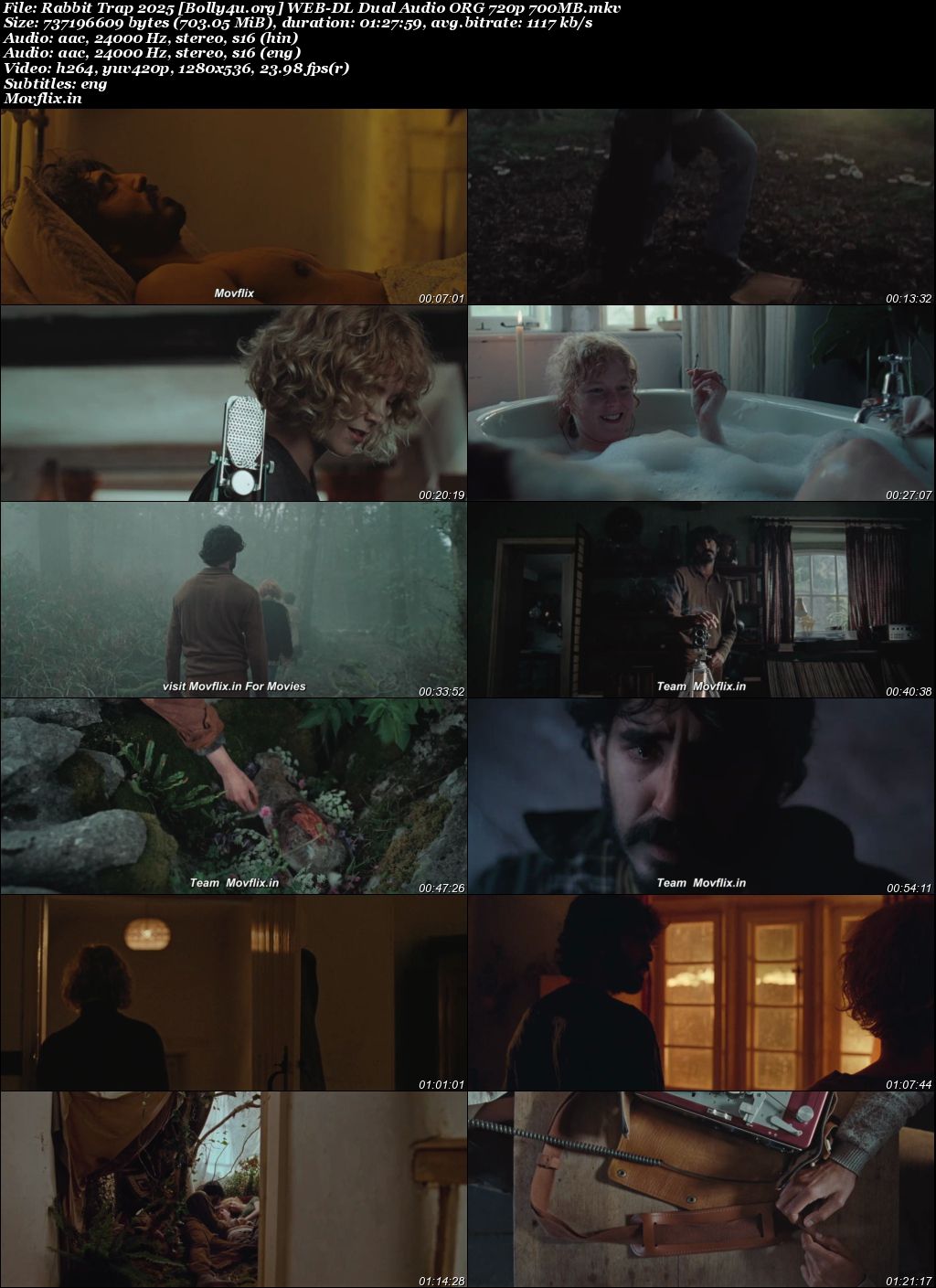 Rabbit Trap 2025 WEB-DL Hindi Dual Audio ORG Full Movie Download 1080p 720p 480p