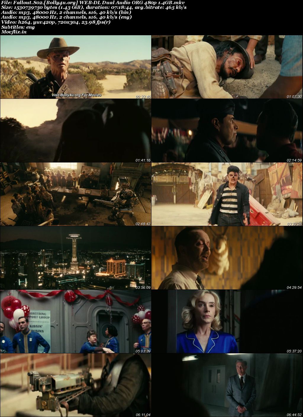 Fallout 2025 WEB-DL Hindi Dual Audio ORG S02 Complete Download 720p 480p