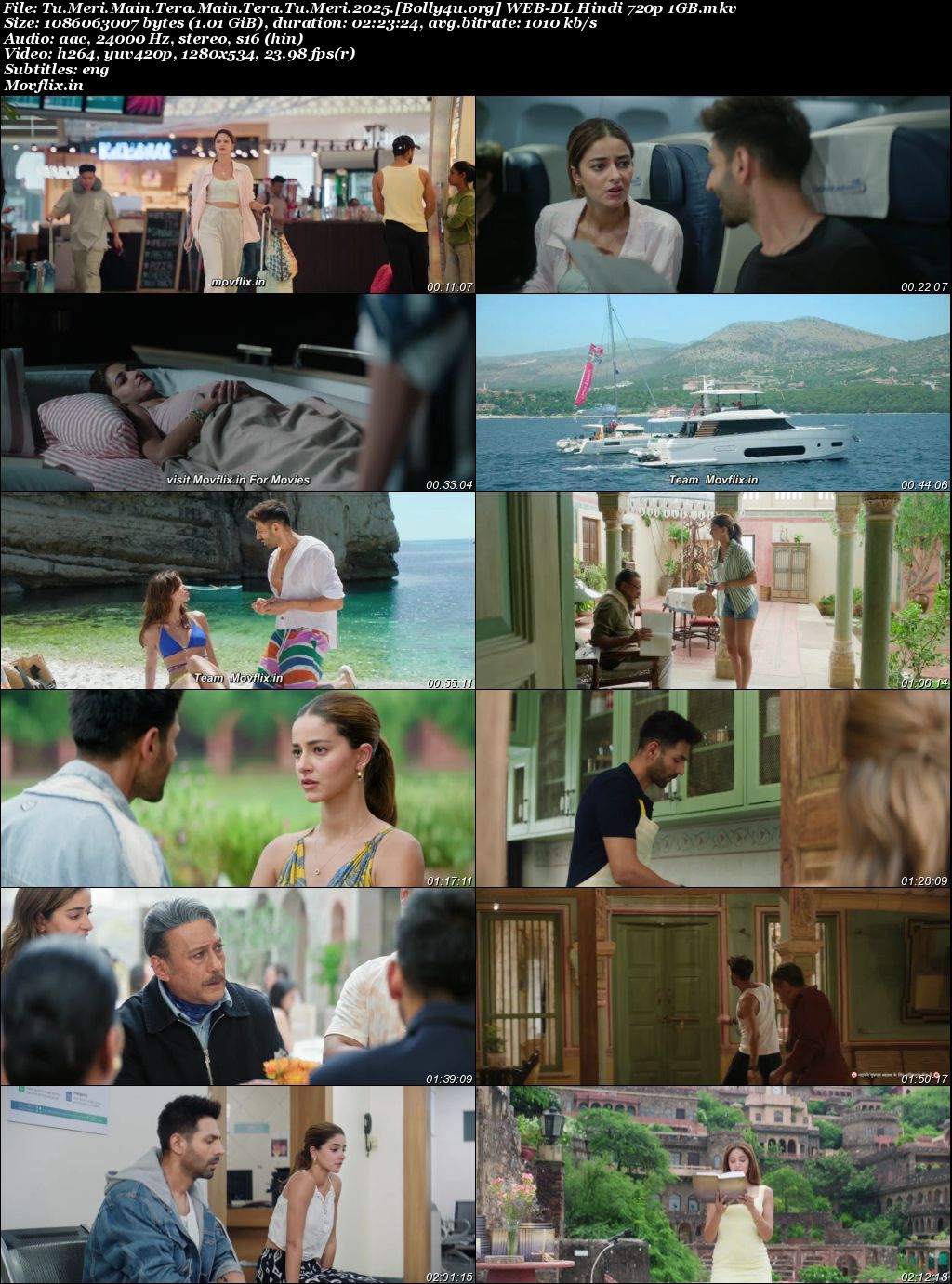 Tu Meri Main Tera Main Tera Tu Meri 2025 WEB-DL Hindi Full Movie Download 1080p 720p 480p